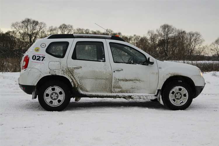 Снаряжённая масса Renault Duster с бензиновым двигателем 1.6