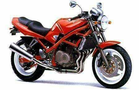 Разница в весе между версиями Suzuki Bandit 400