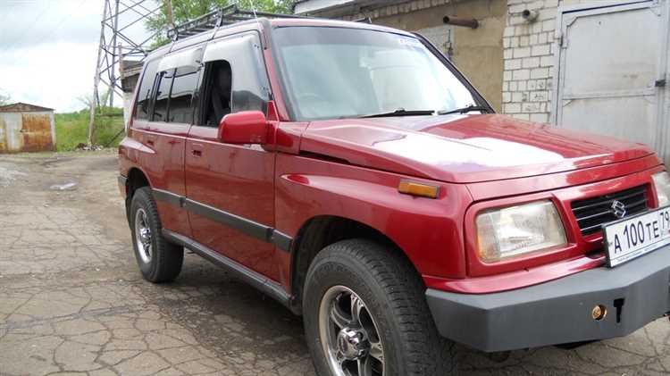 Сколько весит suzuki escudo 1993