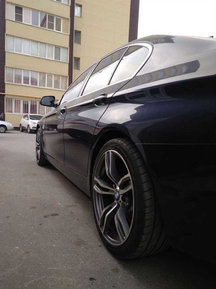 Зачем разноширокие колеса на bmw