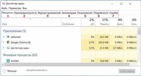Как запустить диспетчер задач через контекстное меню панели задач