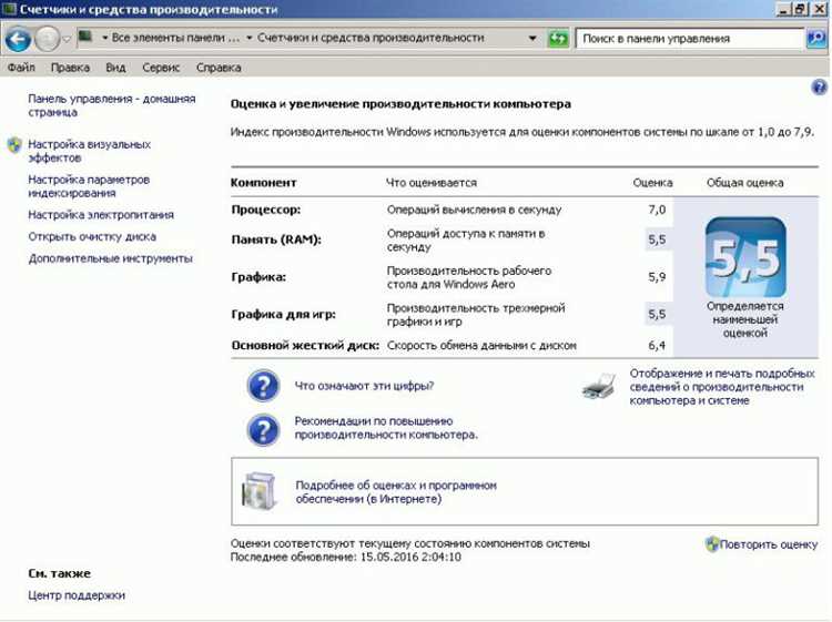 Шаги для настройки виртуальной памяти