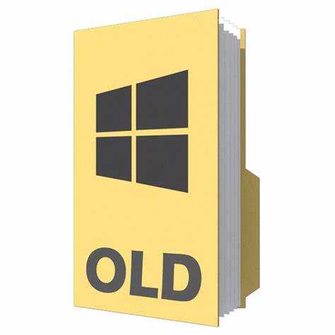 Проверка размера папки Windows.old перед удалением