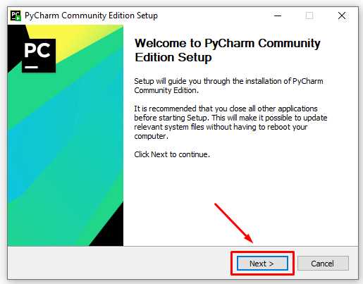 Запуск PyCharm и начальная настройка среды разработки