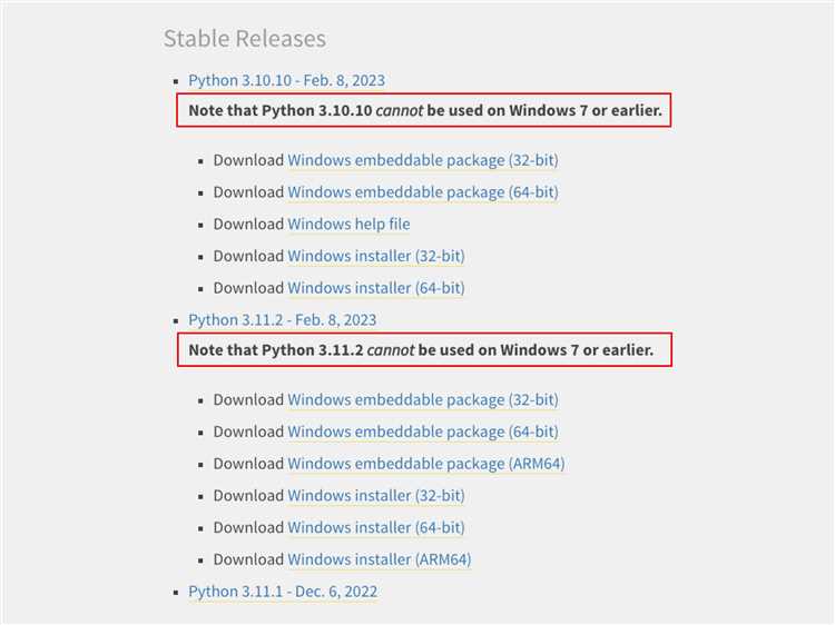 Как установить python на windows 7