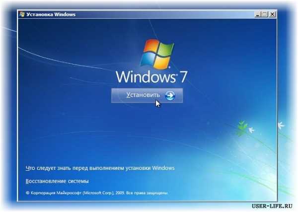 Как установить windows 7