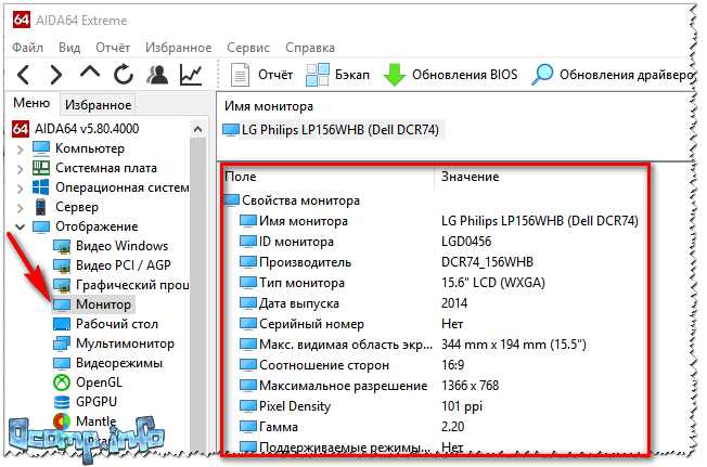 Как узнать модель монитора через диспетчер устройств Windows 10