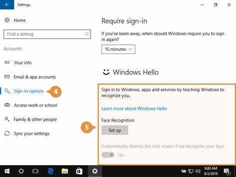 Как включить windows hello на windows 10