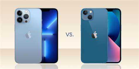 Чем отличается iphone 13 от 13 pro