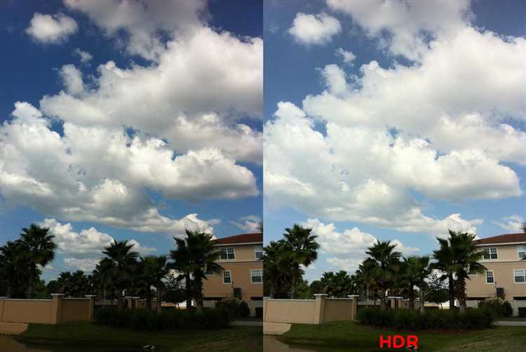 Чем отличается HDR от стандартного режима съемки на iPhone