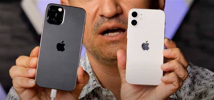 Компактные размеры и удобство использования iPhone 12 Mini
