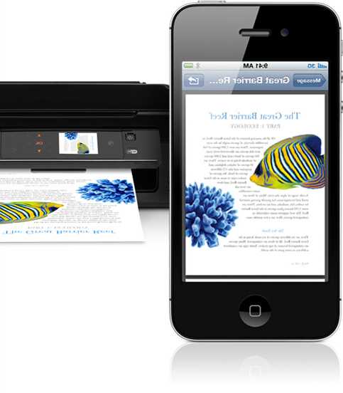 Как настроить airprint на iphone