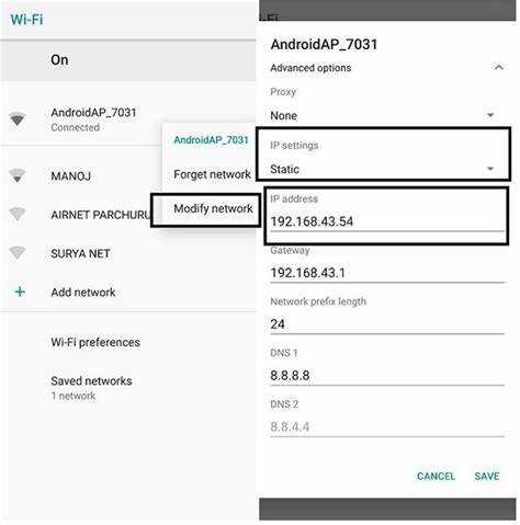 Как изменить IP адрес с помощью Wi-Fi настроек на iPhone