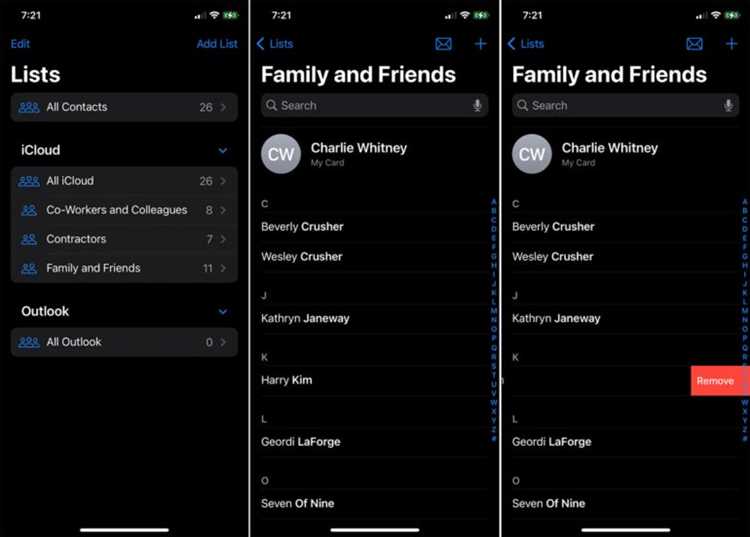 Как посмотреть количество контактов в iphone