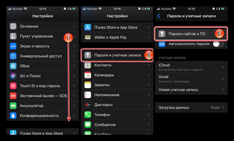 Как найти сохранённые пароли в настройках iPhone