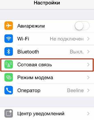 Как включить точку доступа на iPhone