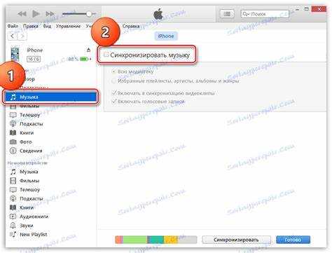 Как синхронизировать музыку в itunes на iphone