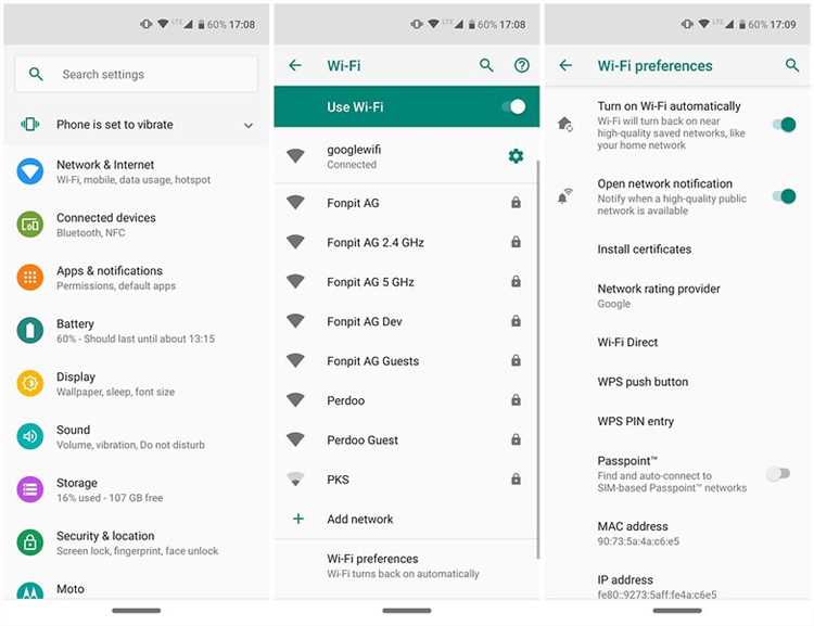 Подготовка устройства Android к отправке файлов через Wi-Fi Direct