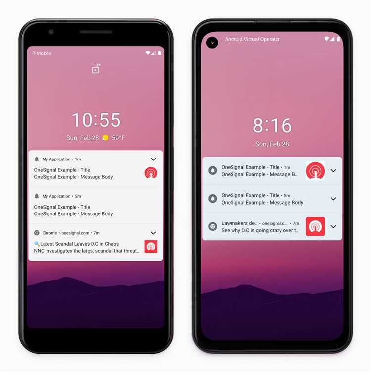 Как управлять уведомлениями для разных приложений на Android