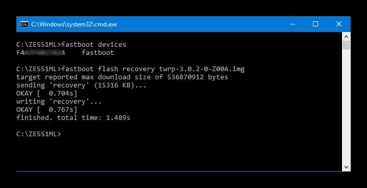 Как прошить xiaomi через fastboot