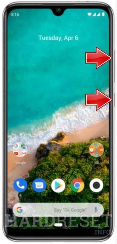 Как снять заднюю крышку Xiaomi Mi A3