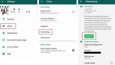 Как выбрать облачное хранилище для резервных копий WhatsApp