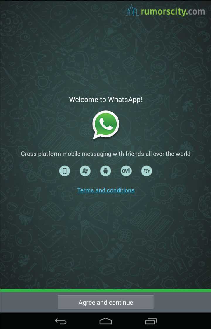 Установка WhatsApp через APK-файл на Samsung