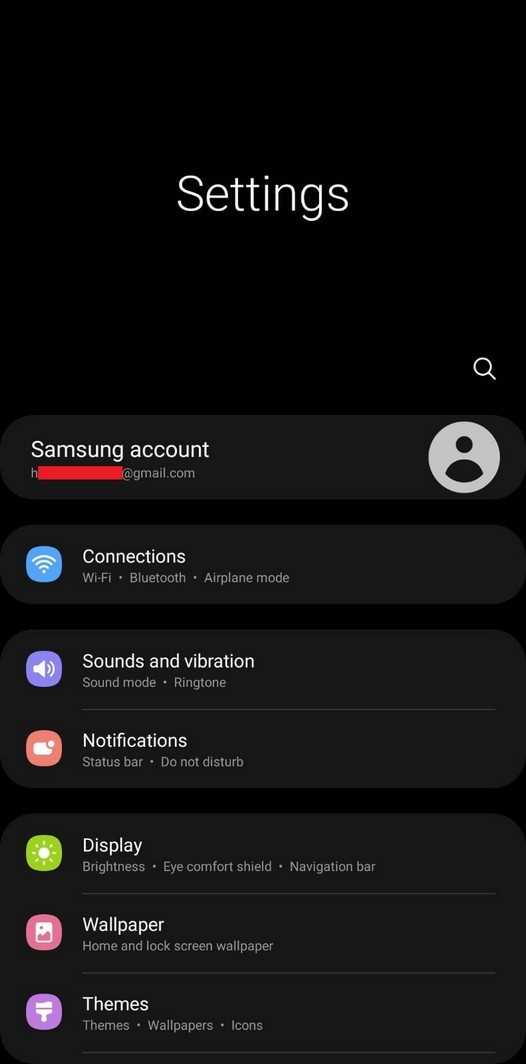 Как узнать пароль от samsung account