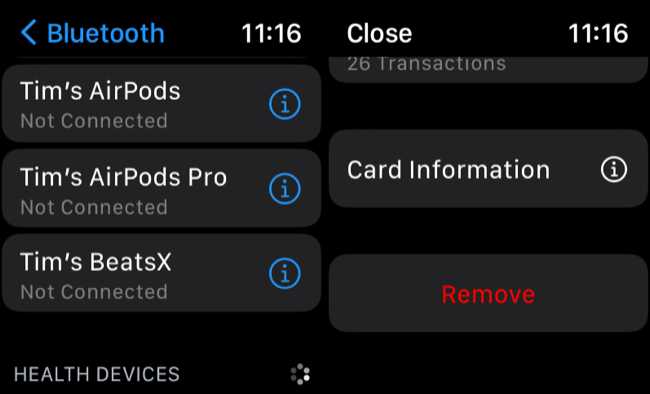 Как использовать значок i для подключения Apple Watch к iPhone