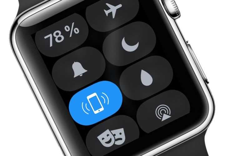 Использование приложения «Локатор» для обнаружения Apple Watch