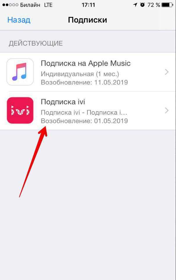 Что делать, если не удается отключить подписку через устройства Apple