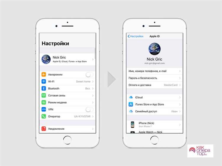 Использование iCloud для удаления iPhone из учетной записи