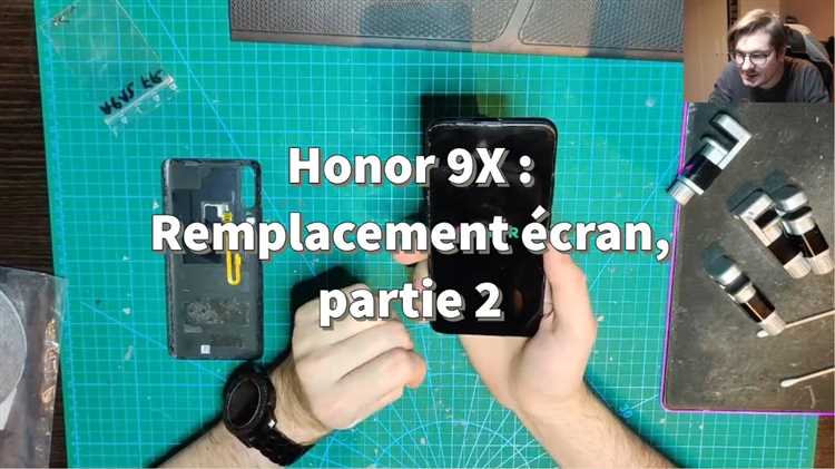 Установка нового дисплея на Honor 9X