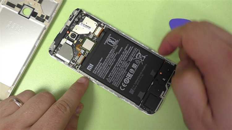 Удаление аккумулятора Xiaomi Redmi Note 4