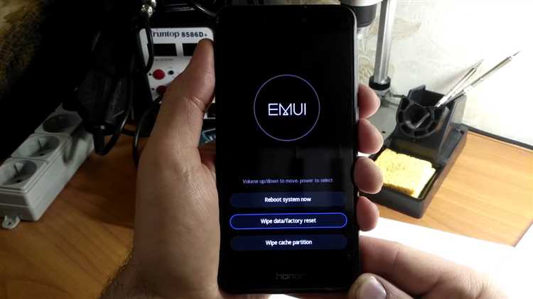 Как сбросить honor 8x до заводских настроек
