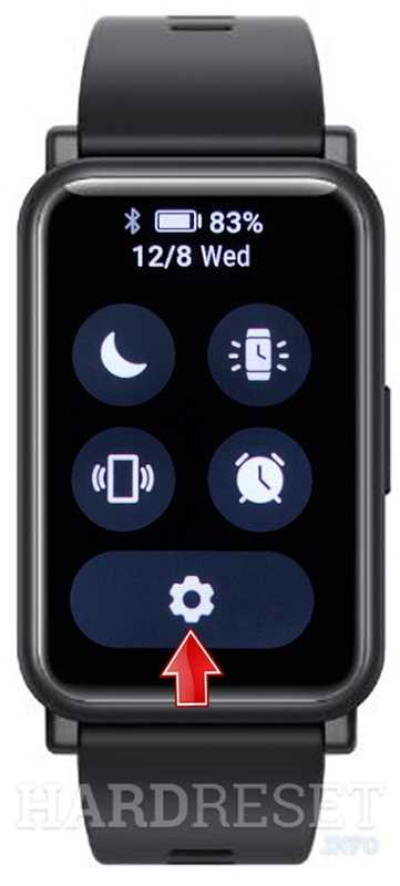 Как убрать демо режим на honor watch