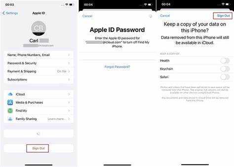Предотвращение связанных проблем при смене владельца устройства Apple