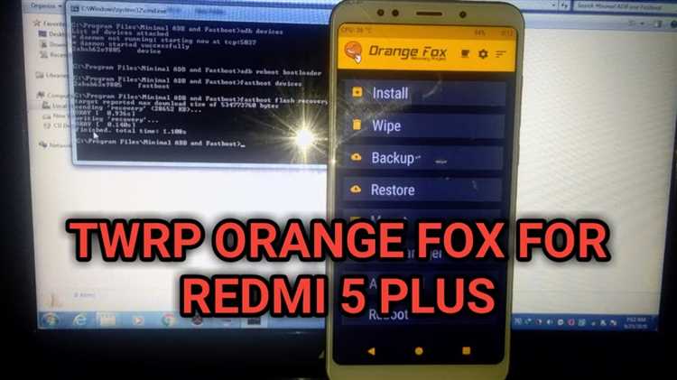 Настройка и проверка работы TWRP Orange Fox после установки
