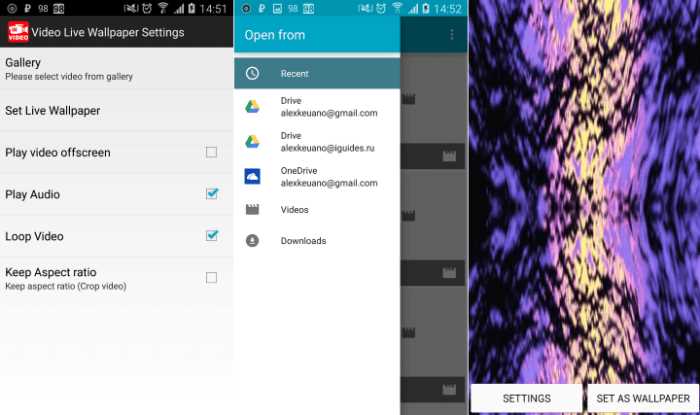 Решение проблем с качеством видеообоев на Android Honor