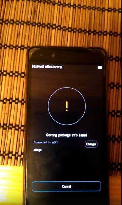 Как выйти из erecovery на honor