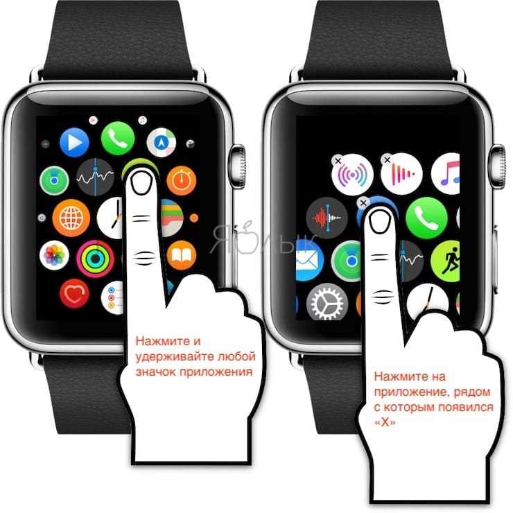 Как закрыть приложение на apple watch