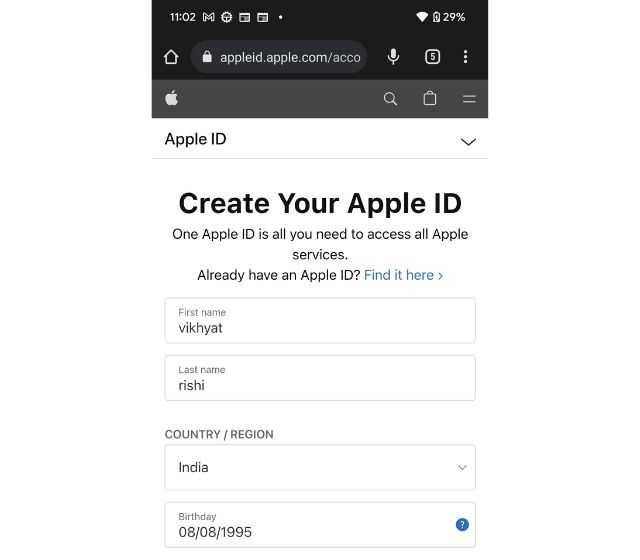 Регистрация Apple ID через iPhone или iPad: пошаговое руководство