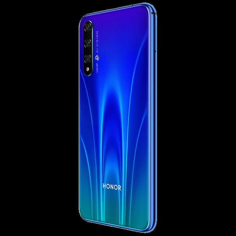 Сколько стоит телефон honor 20 s