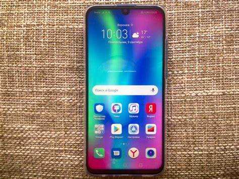 Сколько весит телефон honor 10 lite
