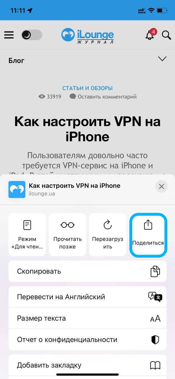 Поиск и выбор опции 