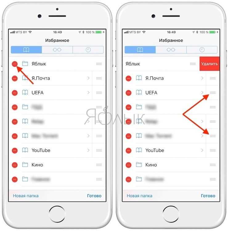 Как синхронизировать избранное между устройствами Apple