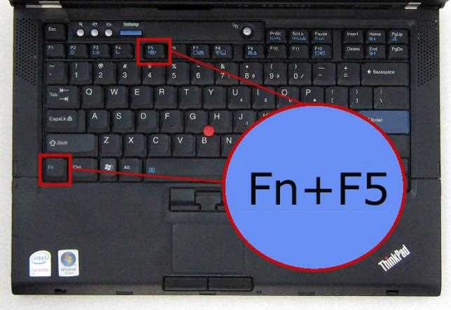 Использование клавиши F5 на клавиатуре Mac
