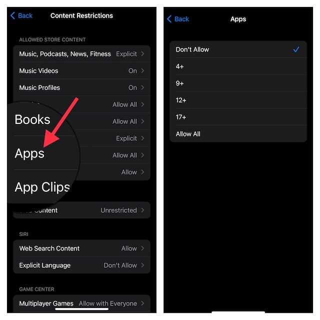 Как отобразить скрытые приложения в ios