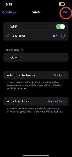 Как передать пароль на устройство, если не включен Bluetooth или Wi-Fi
