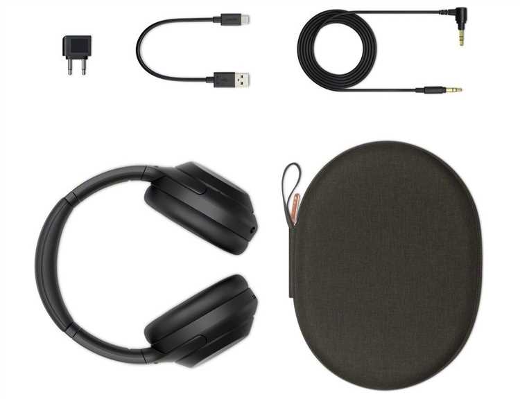 Активация режима сопряжения на Sony WH-1000XM4